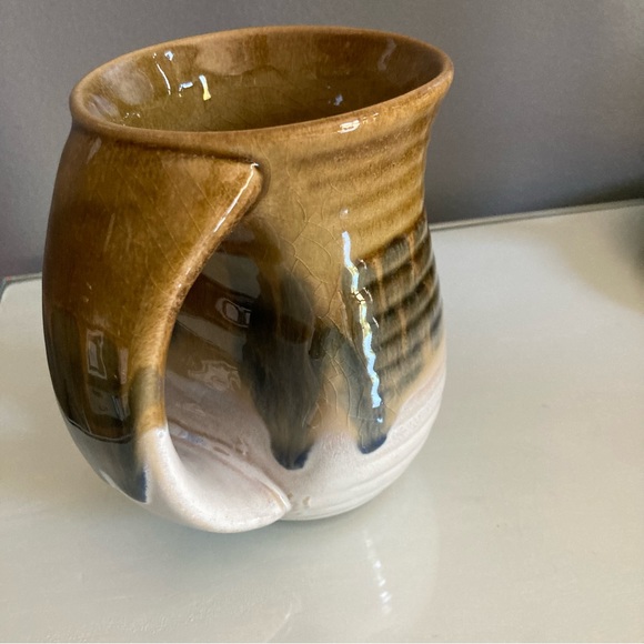 Stoneware Pottery Large Handle Mug - Picture 9 of 10